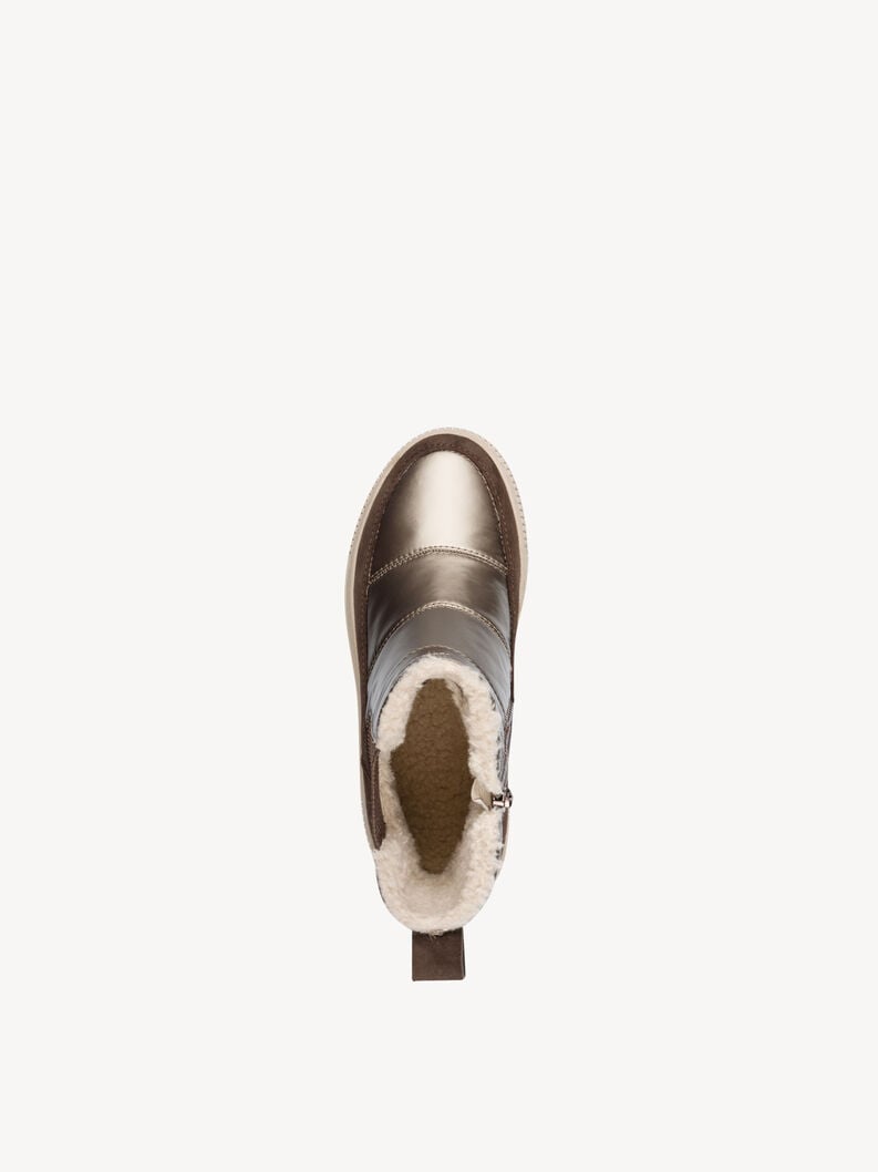 chausson - brun doublure chaude 8-86405-43-394 acheter tamaris bordée de larges bottes en ligne