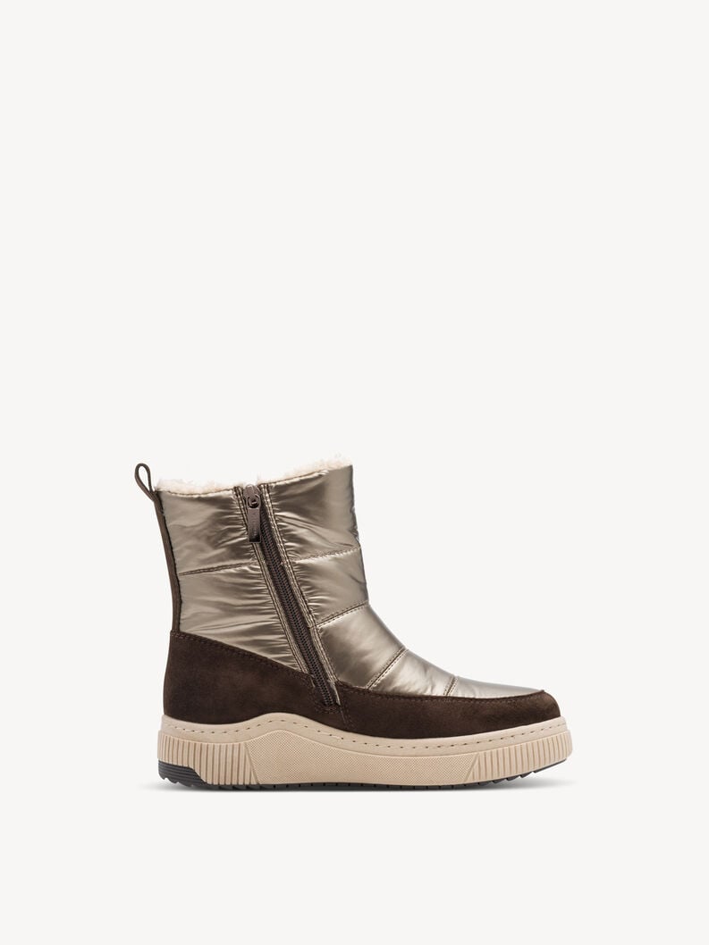 chausson - brun doublure chaude 8-86405-43-394 acheter tamaris bordée de larges bottes en ligne