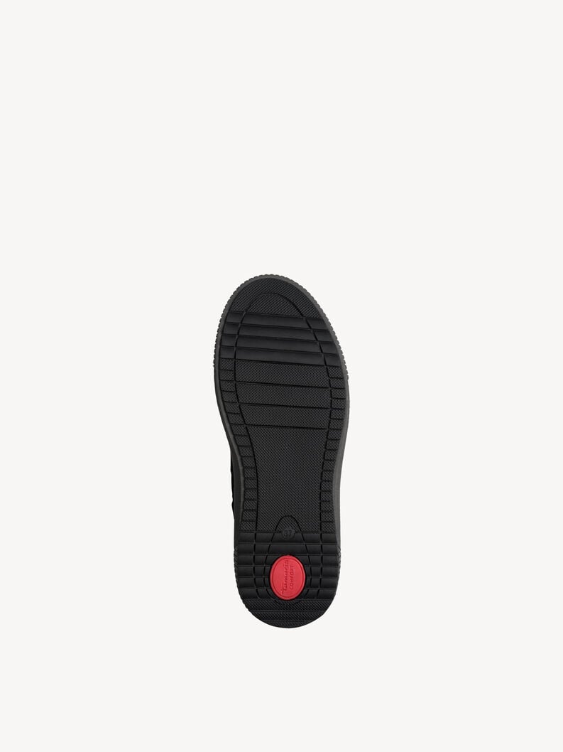 chausson - noir doublure chaude 8-86406-43-001 acheter tamaris bordée de larges bottes en ligne