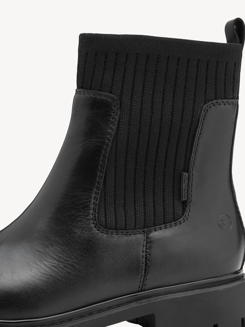 chelsea boot - noir doublure chaude 8-86417-45-001 acheter tamaris large bottines en ligne