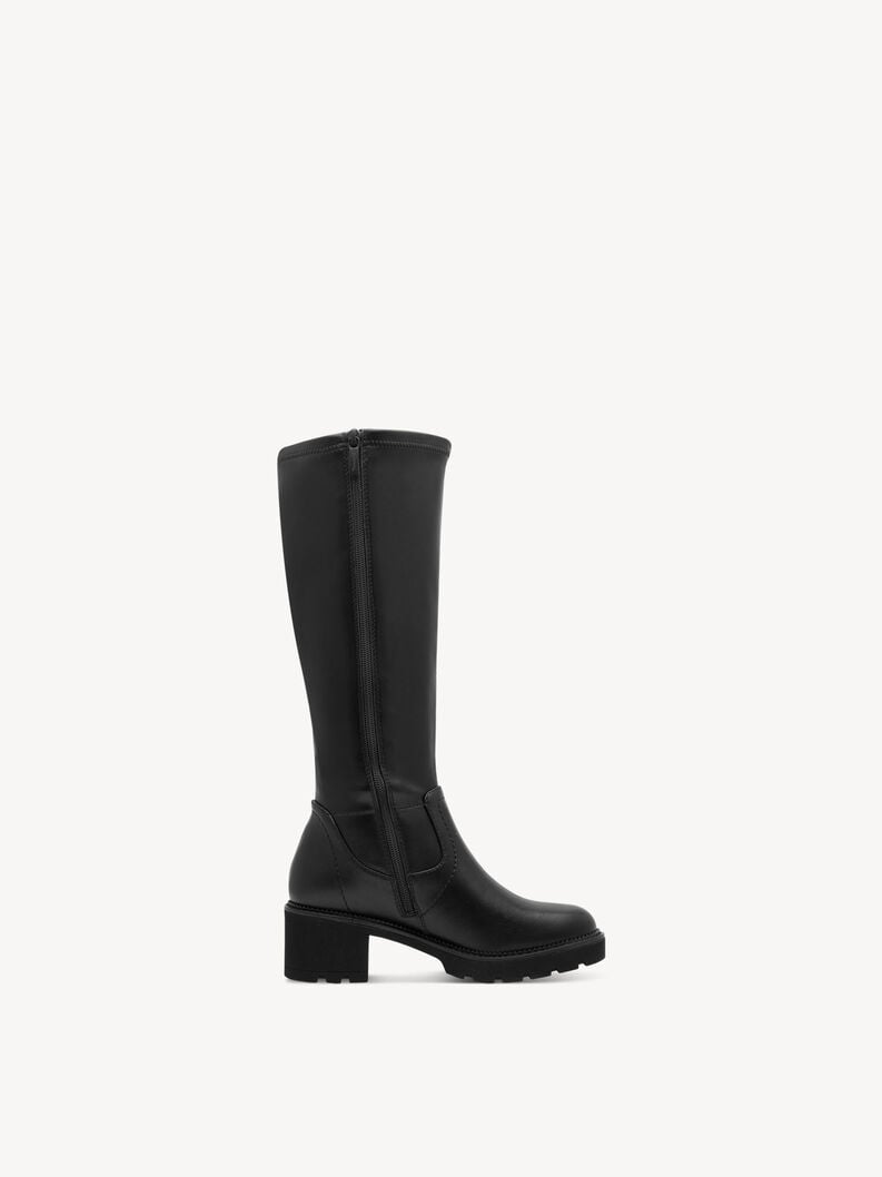 bottes - noir doublure chaude 8-86501-45-022 acheter tamaris large bottes en ligne