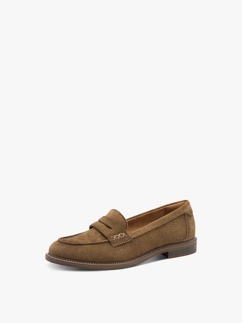 cuir slipper - brun 1-24660-45-310 acheter tamaris faible chaussures chaussons en ligne