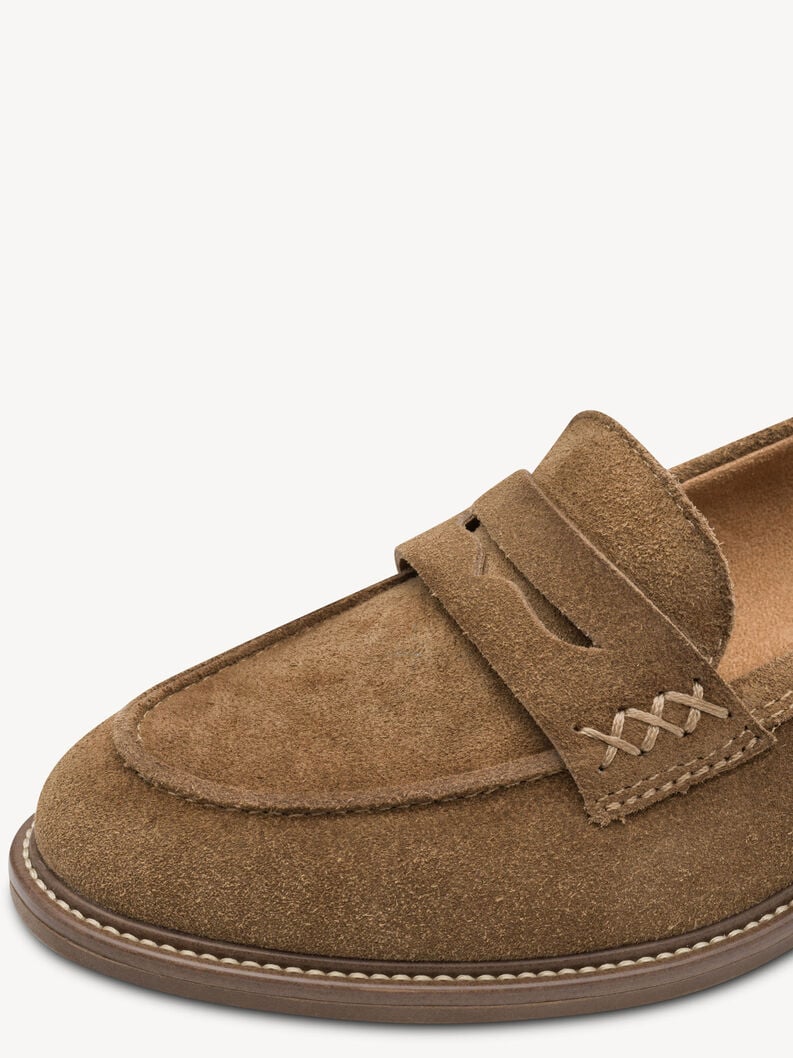 cuir slipper - brun 1-24660-45-310 acheter tamaris faible chaussures chaussons en ligne