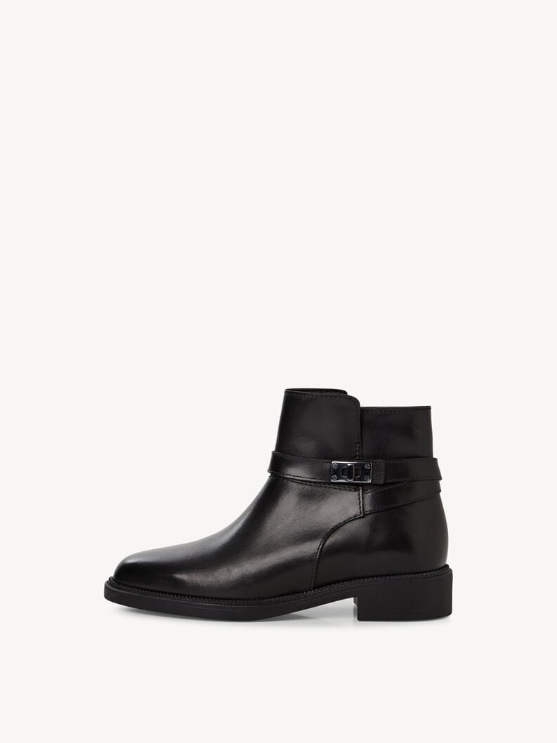cuir chausson - noir 1-25303-45-001 acheter tamaris bottines en ligne