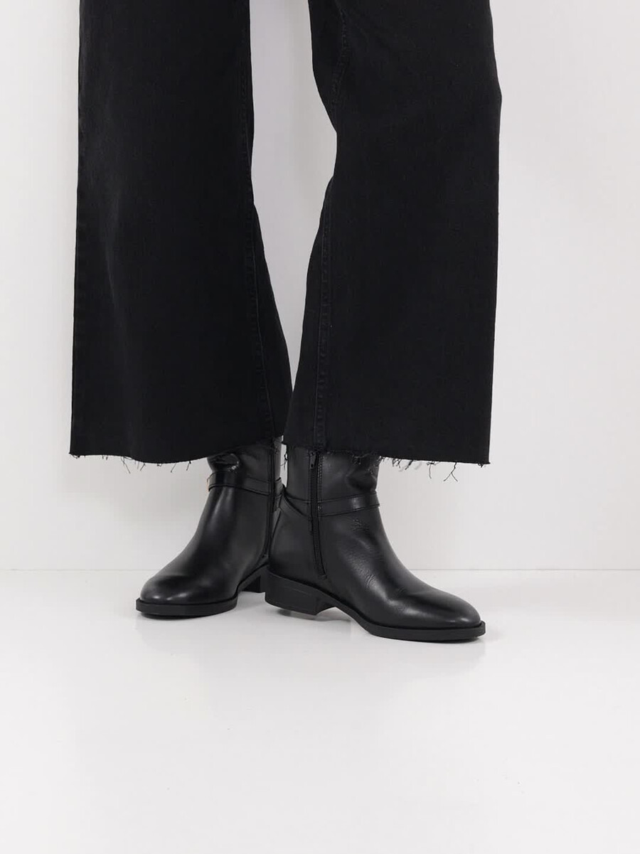 cuir chausson - noir 1-25303-45-001 acheter tamaris bottines en ligne