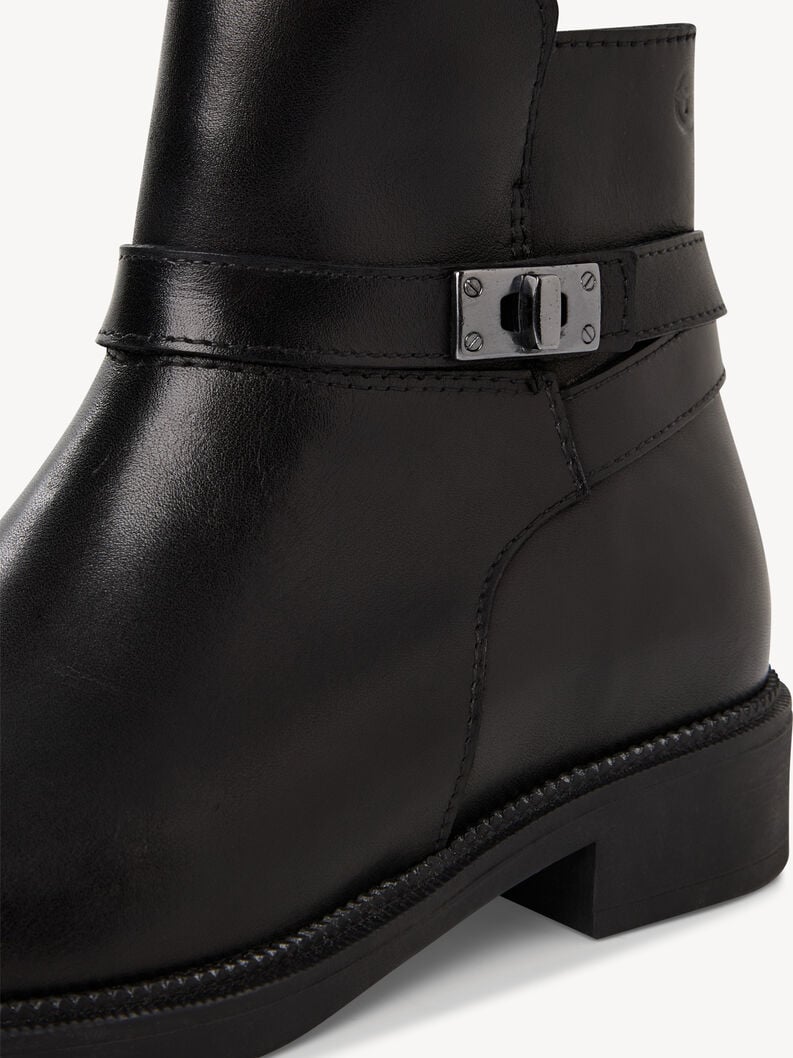 cuir chausson - noir 1-25303-45-001 acheter tamaris bottines en ligne