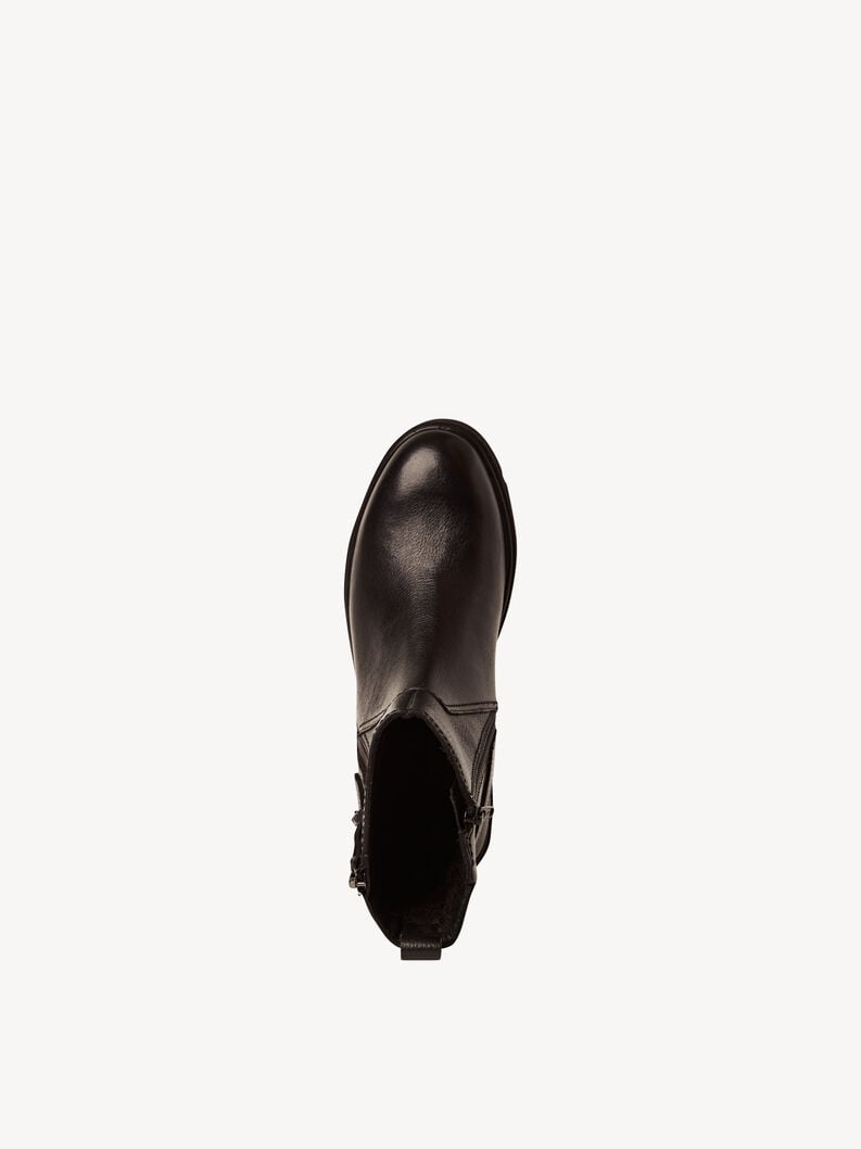 cuir chausson - noir 1-25421-45-001 acheter tamaris bottines en ligne