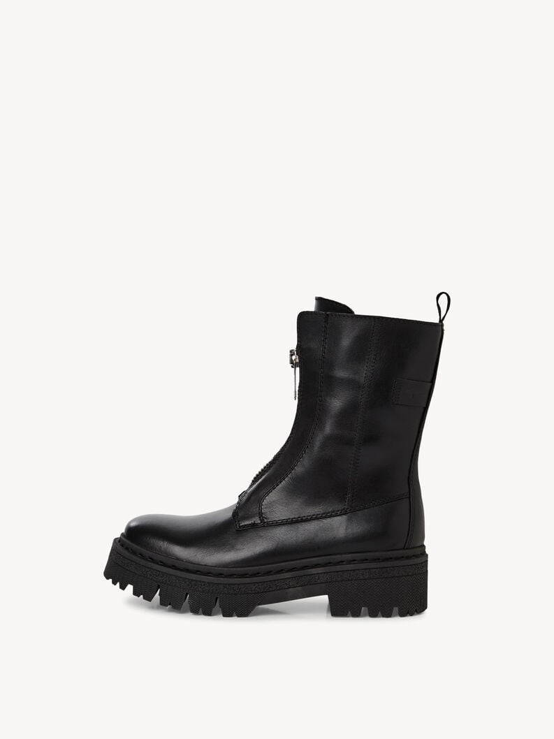 cuir chausson - noir 1-25471-45-003 acheter tamaris bottines en ligne