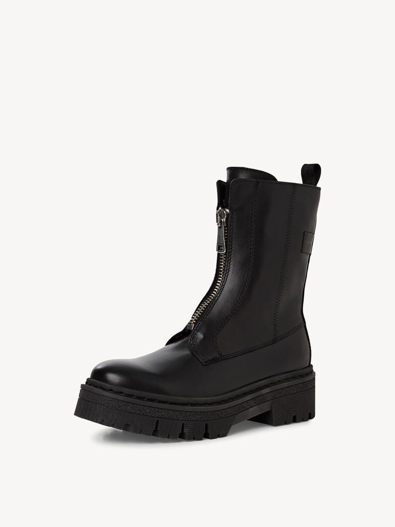 cuir chausson - noir 1-25471-45-003 acheter tamaris bottines en ligne