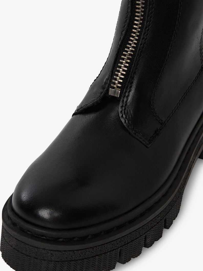 cuir chausson - noir 1-25471-45-003 acheter tamaris bottines en ligne