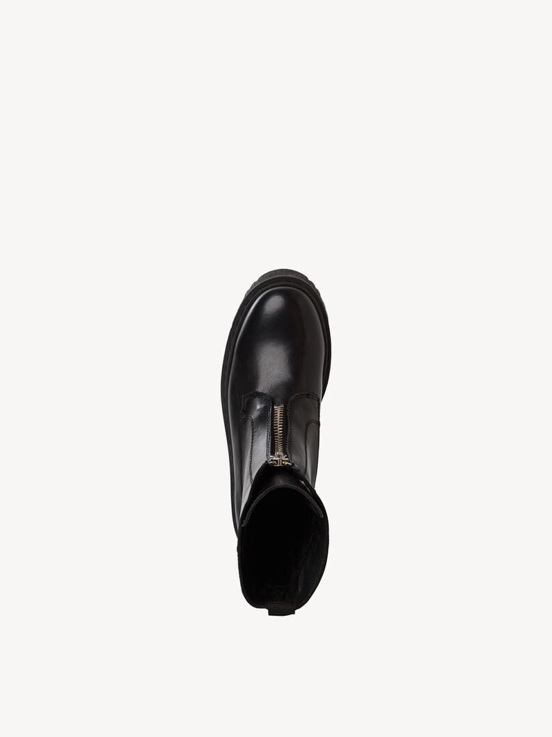 cuir chausson - noir 1-25471-45-003 acheter tamaris bottines en ligne