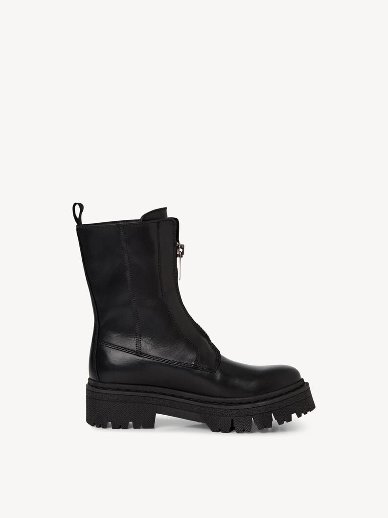 cuir chausson - noir 1-25471-45-003 acheter tamaris bottines en ligne