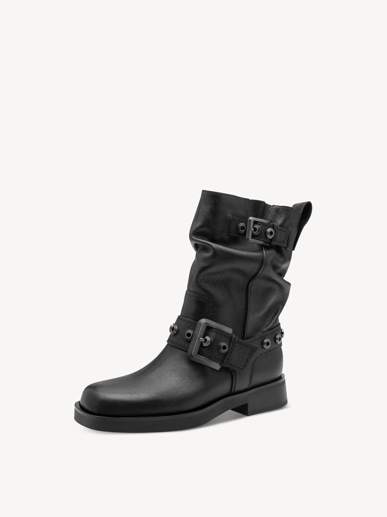 cuir chausson - noir 1-25472-45-003 acheter tamaris bottines en ligne