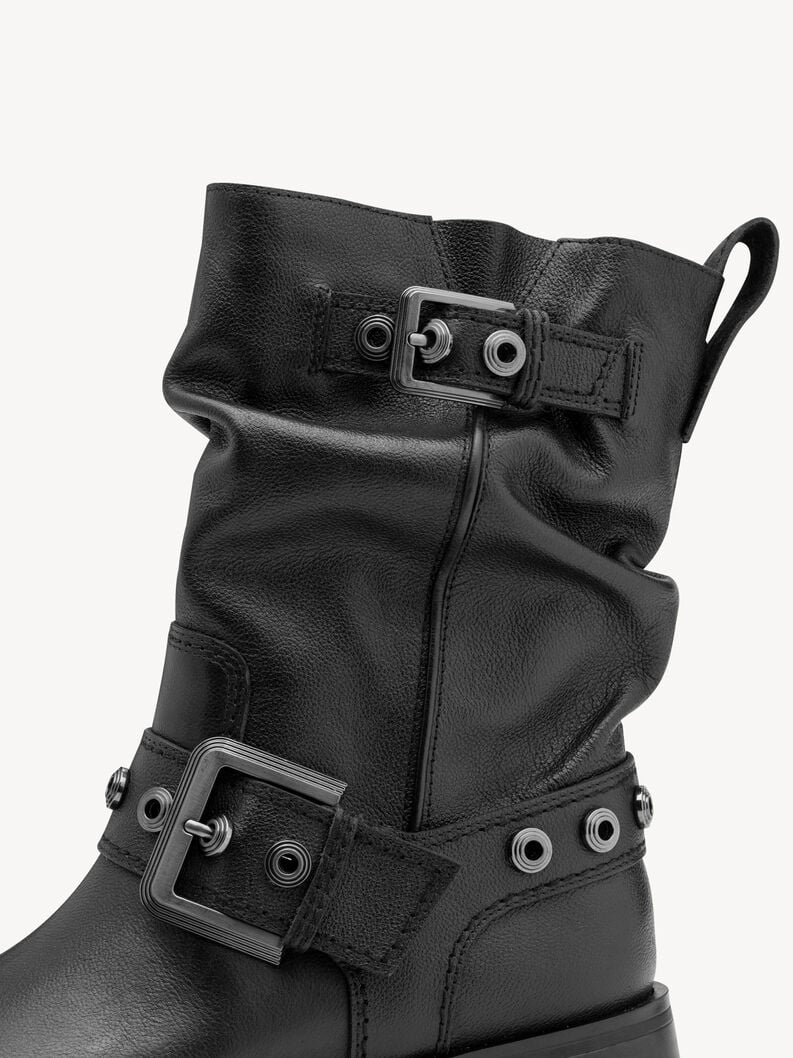 cuir chausson - noir 1-25472-45-003 acheter tamaris bottines en ligne