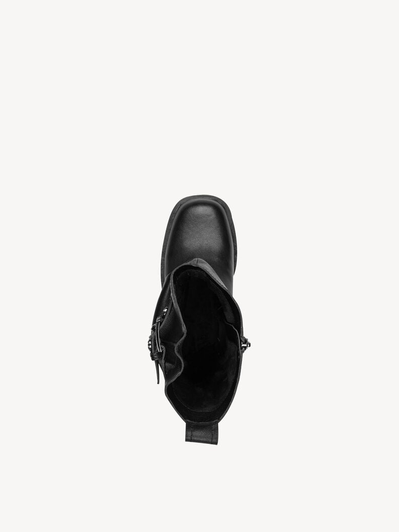 cuir chausson - noir 1-25472-45-003 acheter tamaris bottines en ligne