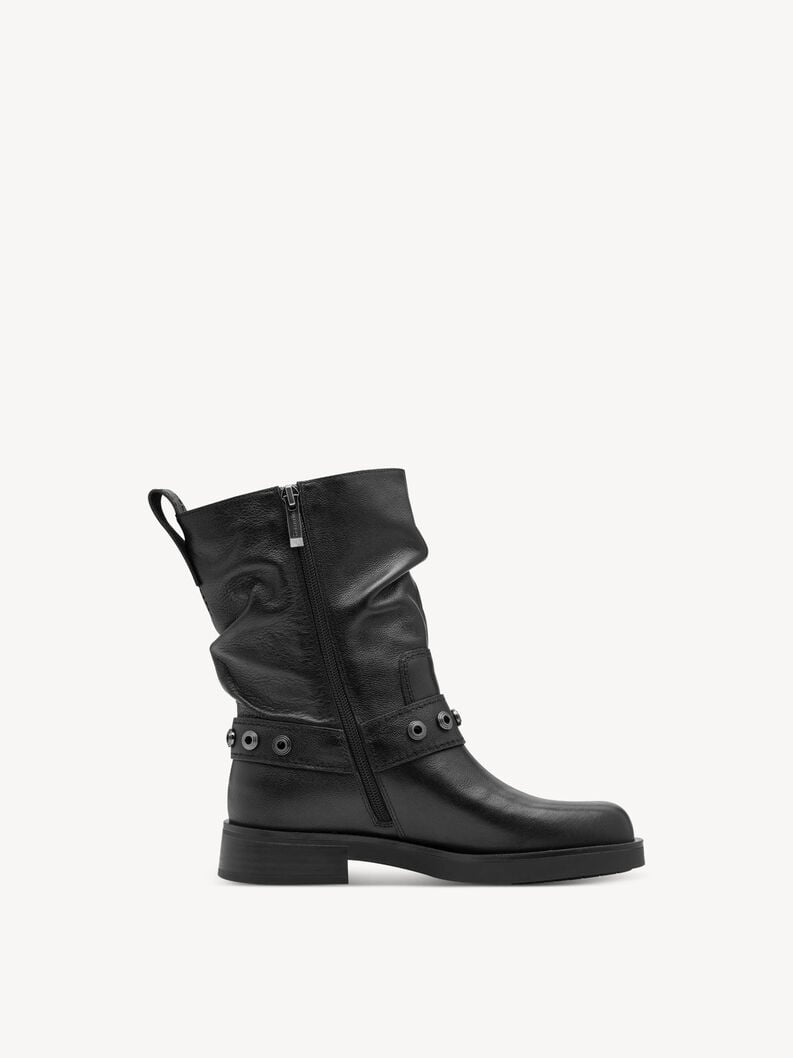 cuir chausson - noir 1-25472-45-003 acheter tamaris bottines en ligne