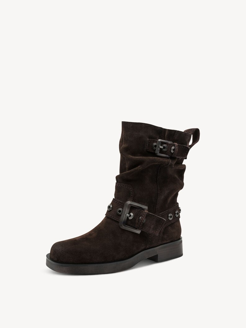 cuir chausson - brun 1-25472-45-304 acheter tamaris bottines en ligne