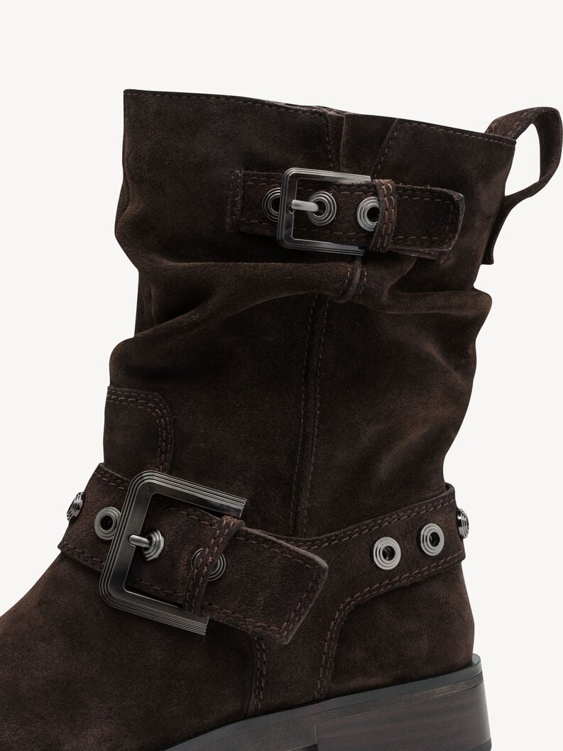 cuir chausson - brun 1-25472-45-304 acheter tamaris bottines en ligne