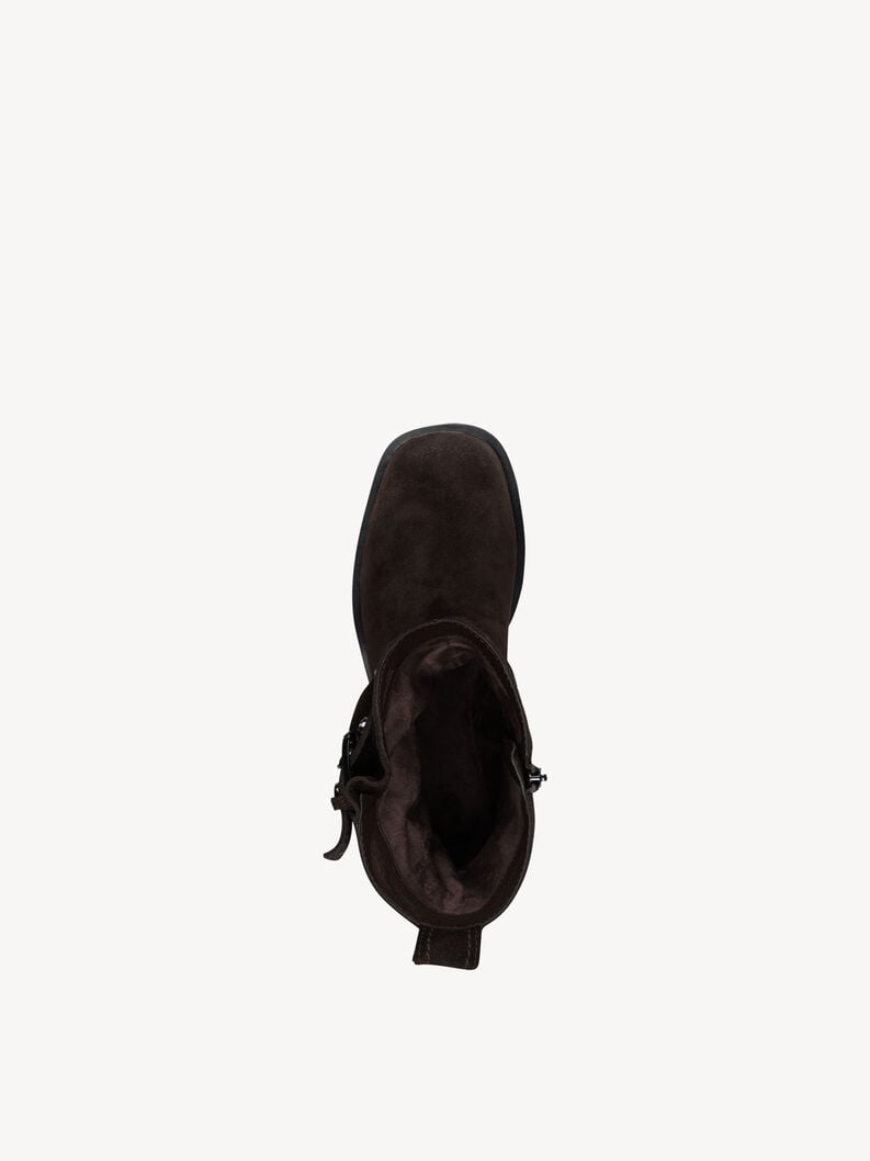 cuir chausson - brun 1-25472-45-304 acheter tamaris bottines en ligne