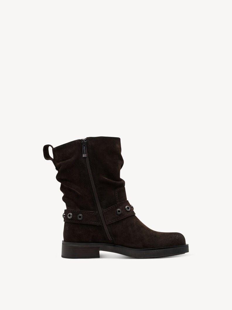 cuir chausson - brun 1-25472-45-304 acheter tamaris bottines en ligne