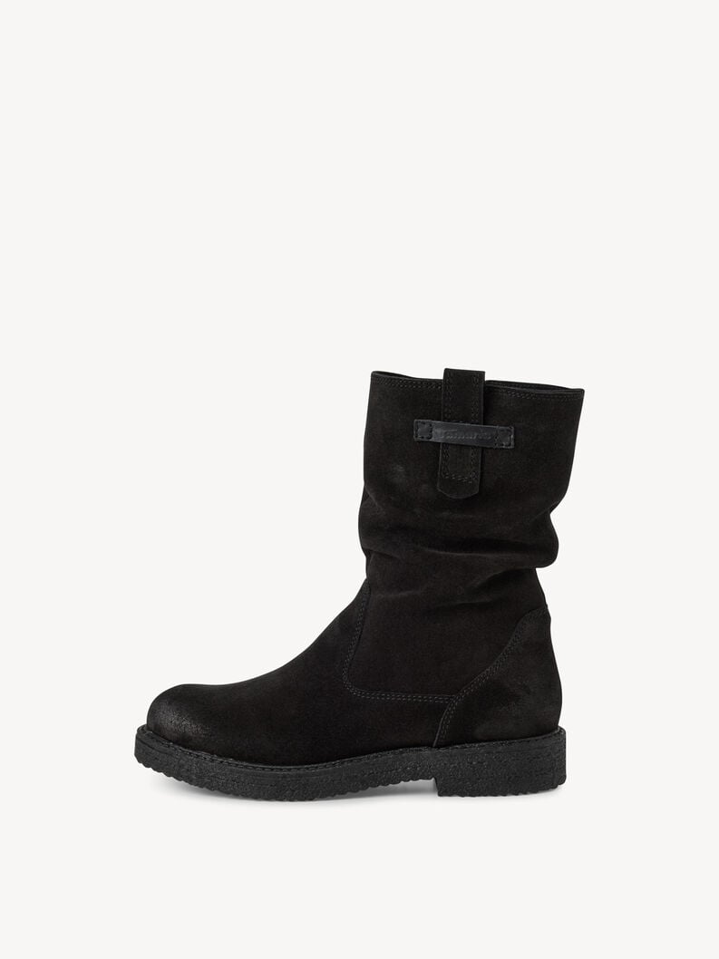 cuir chausson - noir 1-25810-45-001 acheter tamaris bottines en ligne