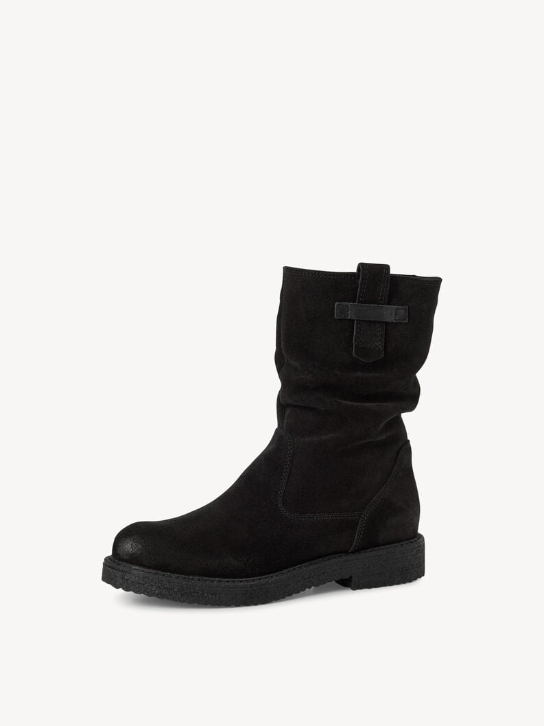 cuir chausson - noir 1-25810-45-001 acheter tamaris bottines en ligne