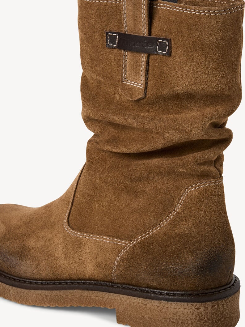 cuir chausson - brun 1-25810-45-300 acheter tamaris bottines en ligne