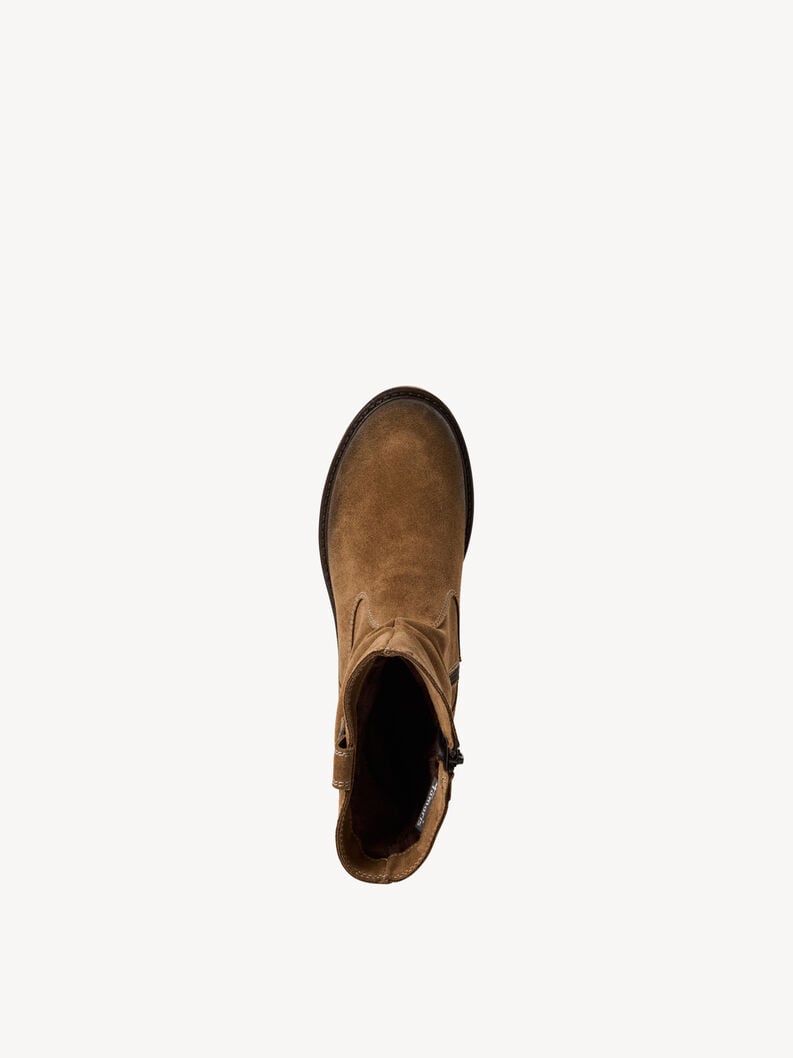 cuir chausson - brun 1-25810-45-300 acheter tamaris bottines en ligne