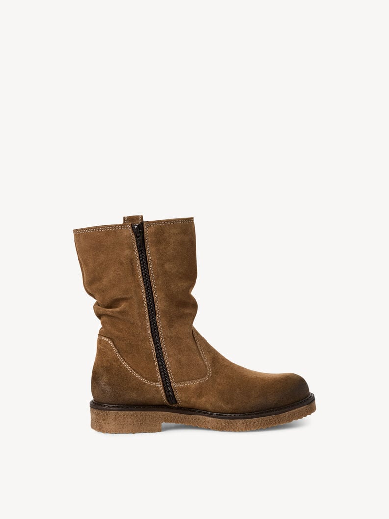 cuir chausson - brun 1-25810-45-300 acheter tamaris bottines en ligne