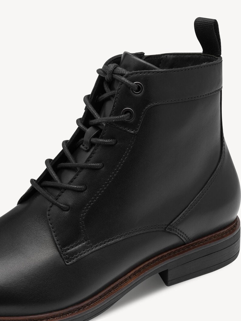 cuir chausson - noir 1-15101-45-001 acheter des tamaris des hommes de la cheville bottes en ligne