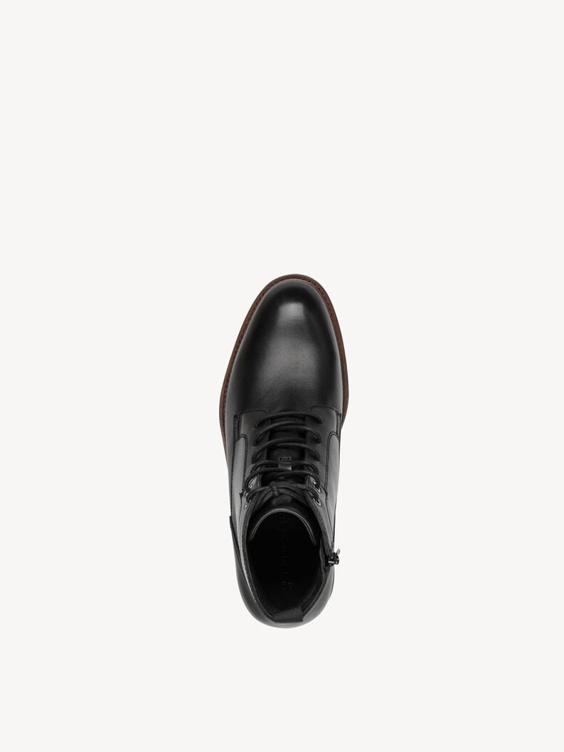 cuir chausson - noir 1-15101-45-001 acheter des tamaris des hommes de la cheville bottes en ligne