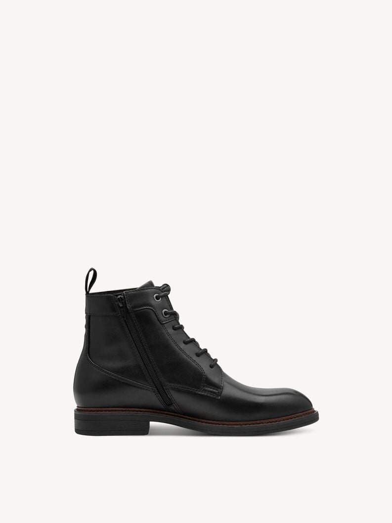 cuir chausson - noir 1-15101-45-001 acheter des tamaris des hommes de la cheville bottes en ligne