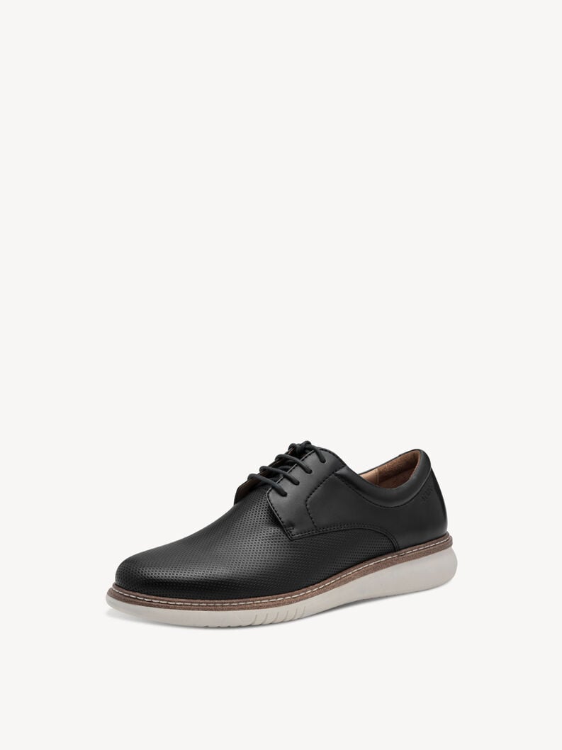 cuir low chaussures - noir 1-13201-44-001 acheter tamaris chaussures lacées en ligne
