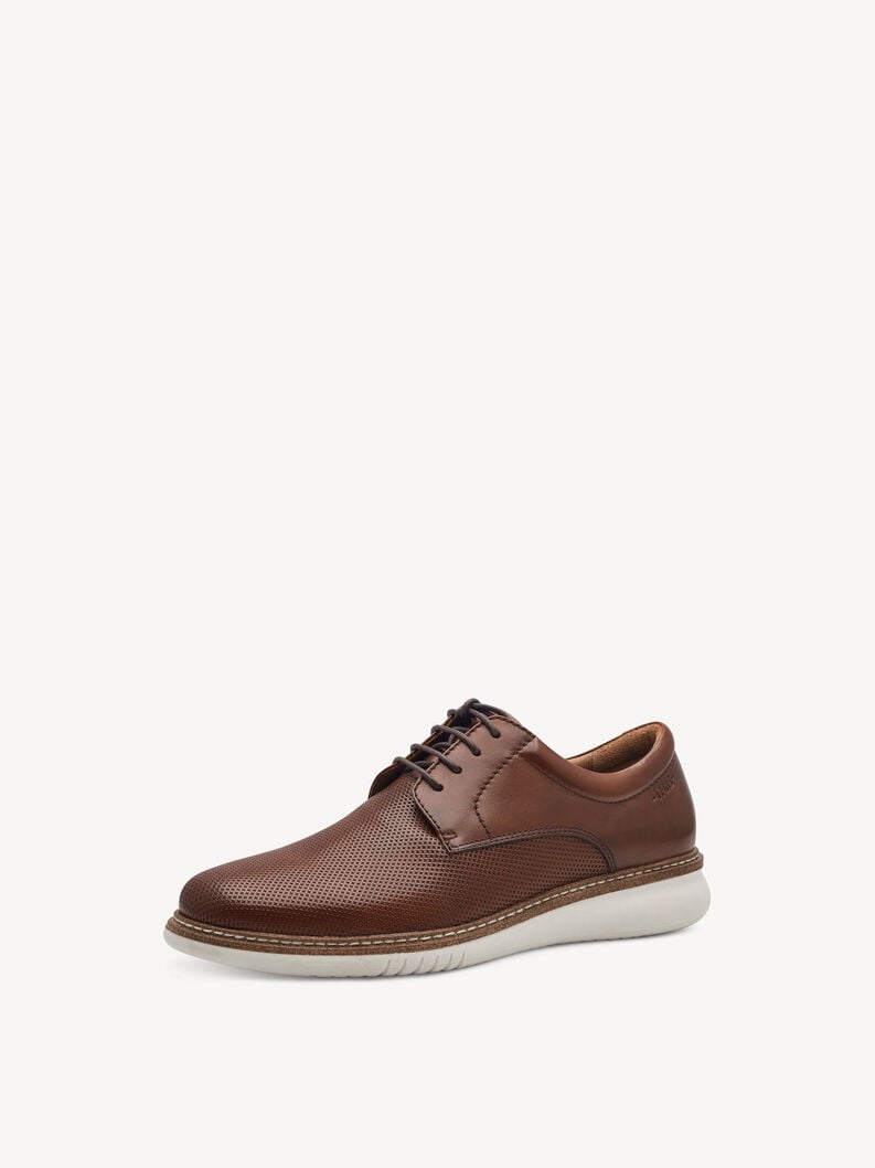 cuir low chaussures - brown 1-13201-44-305 acheter tamaris chaussures lacées en ligne
