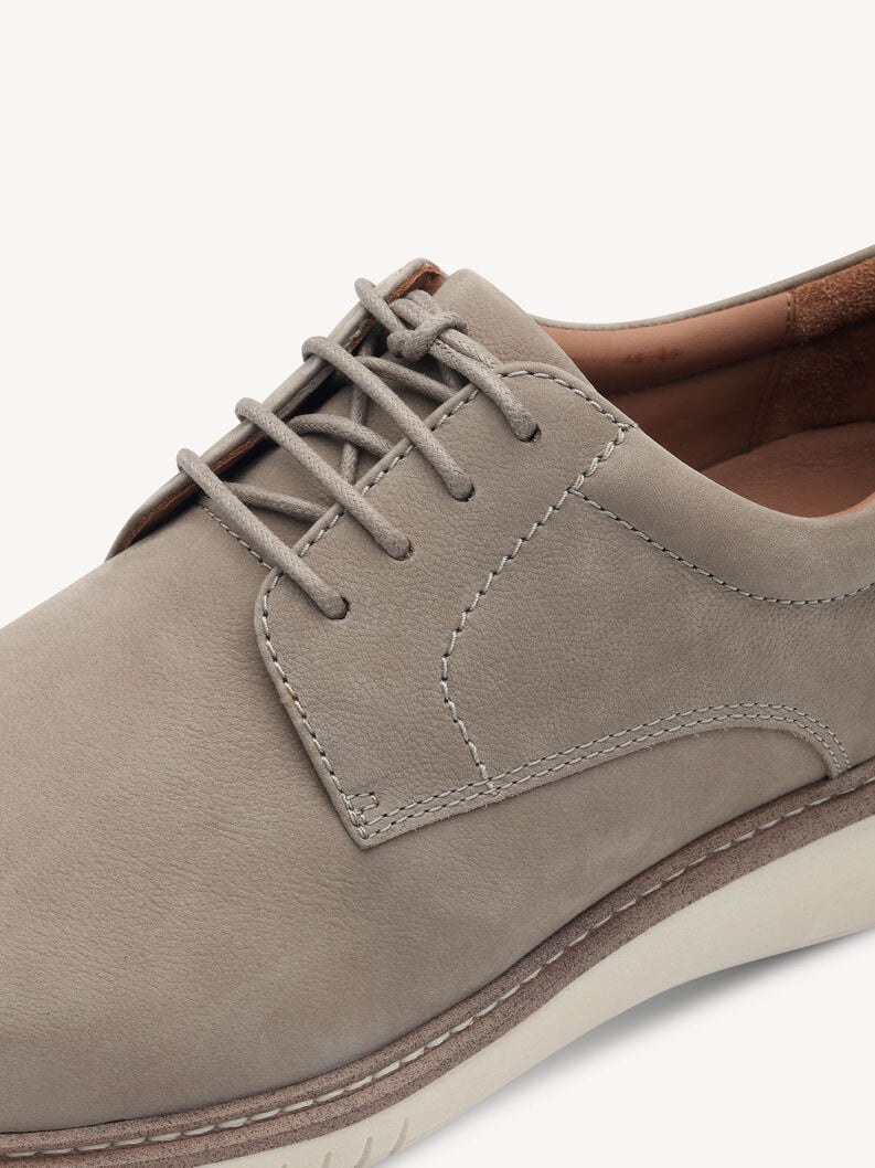 cuir low chaussures - beige 1-13201-44-346 acheter tamaris chaussures lacées en ligne