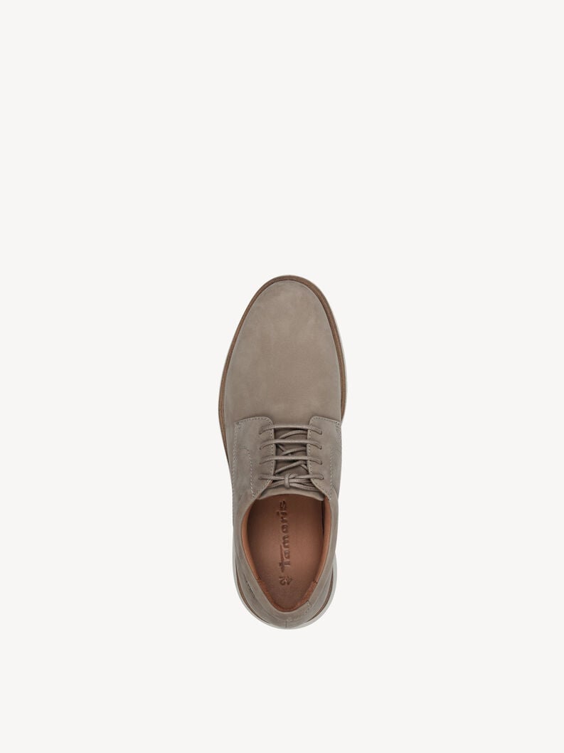 cuir low chaussures - beige 1-13201-44-346 acheter tamaris chaussures lacées en ligne