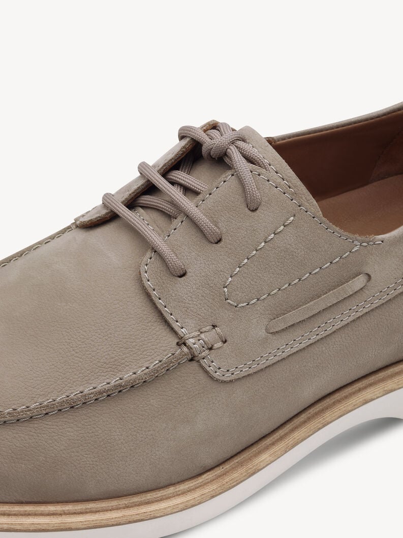 cuir low chaussures - beige 1-13204-44-346 acheter tamaris chaussures lacées en ligne