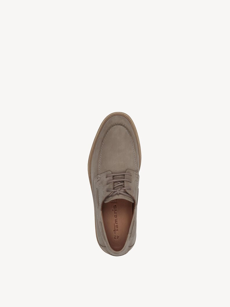 cuir low chaussures - beige 1-13204-44-346 acheter tamaris chaussures lacées en ligne
