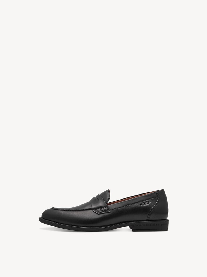 cuir-pantoufles - noir 1-14204-44-001 acheter tamaris chaussons en ligne