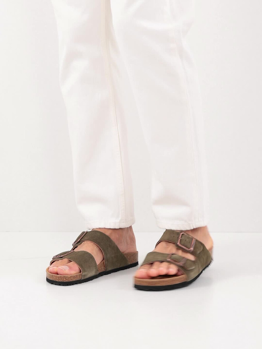 cuir mule - vert 1-17400-44-722 acheter tamaris mules en ligne