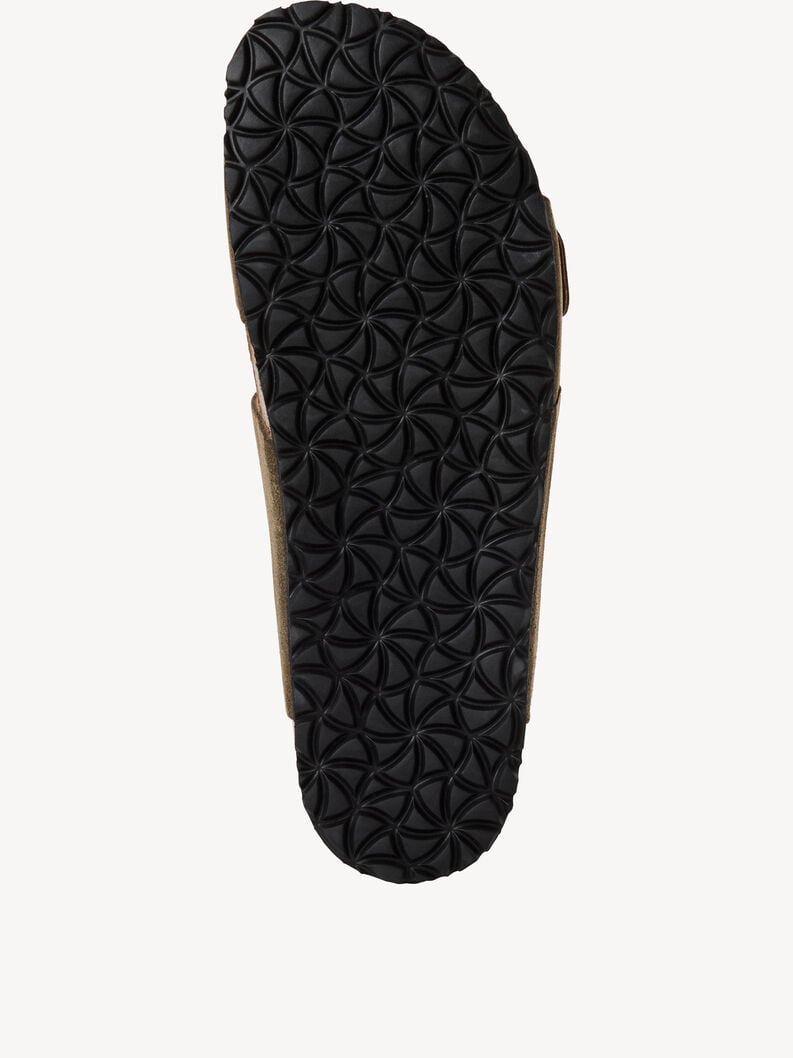 cuir mule - vert 1-17400-44-722 acheter tamaris mules en ligne