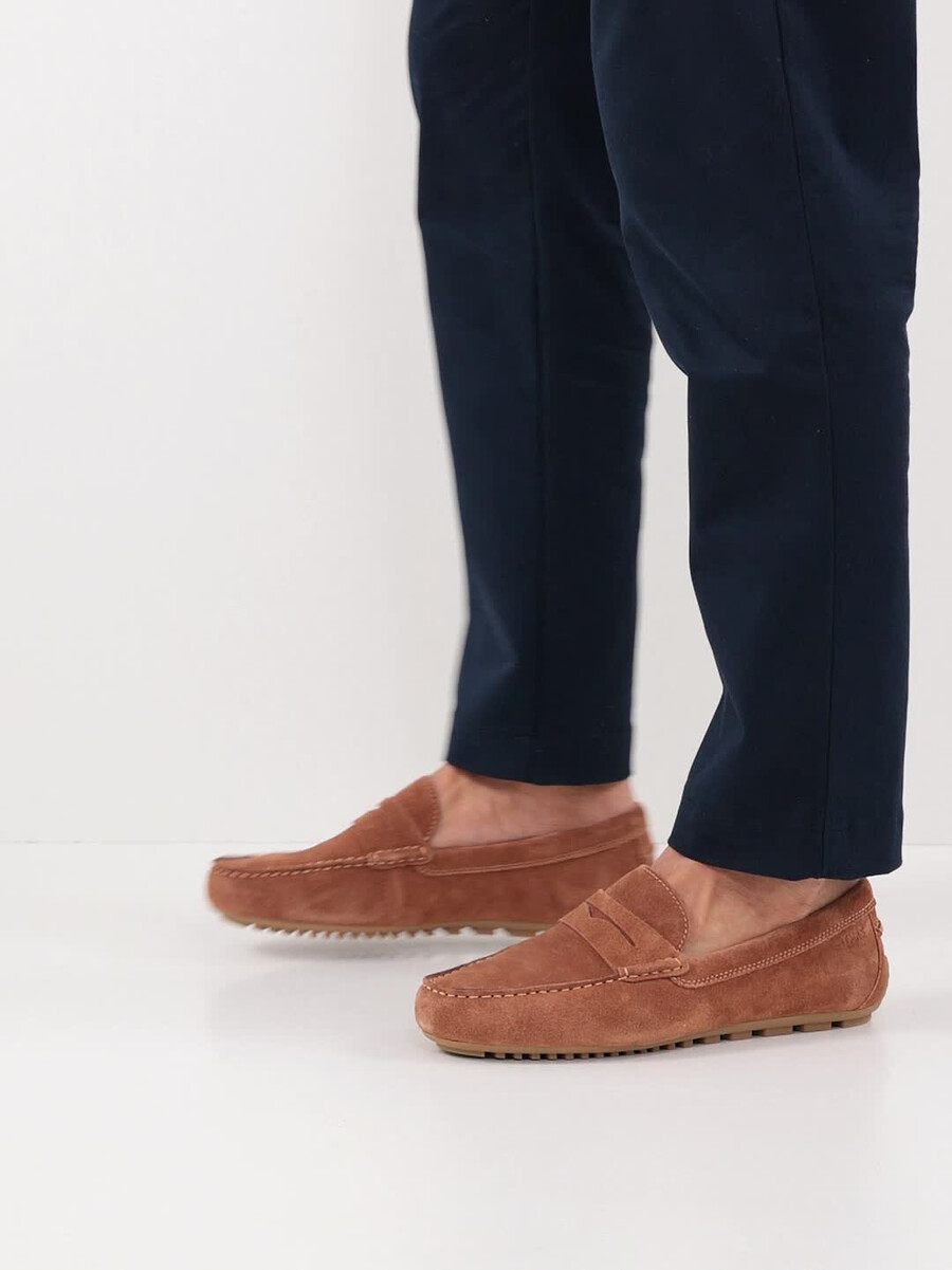 cuir slipper - brun 1-14600-44-305 acheter tamaris chaussons en ligne