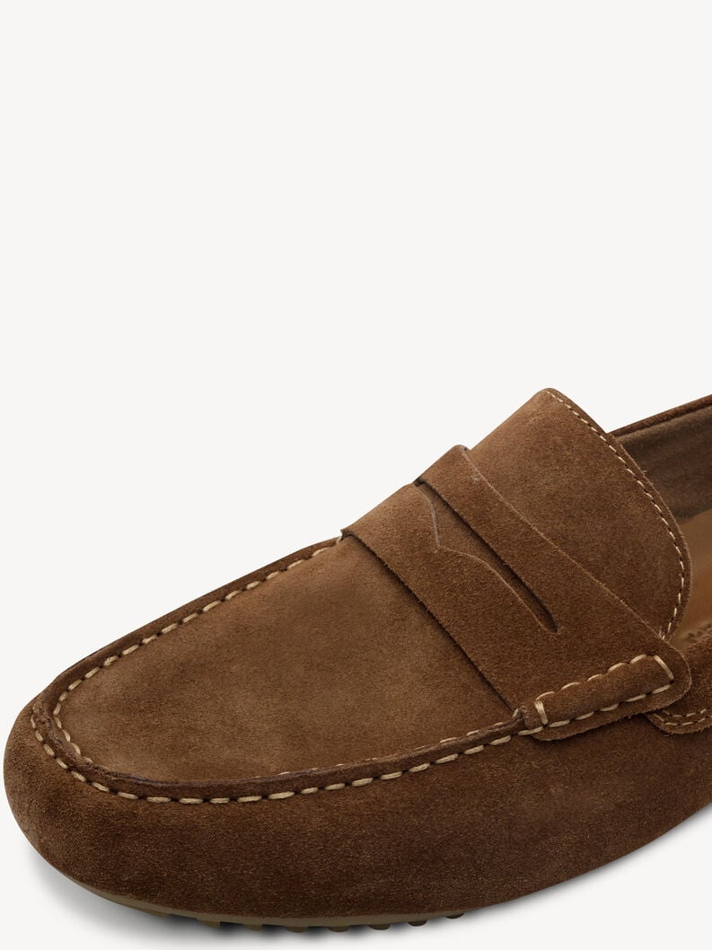 cuir slipper - brun 1-14600-44-305 acheter tamaris chaussons en ligne