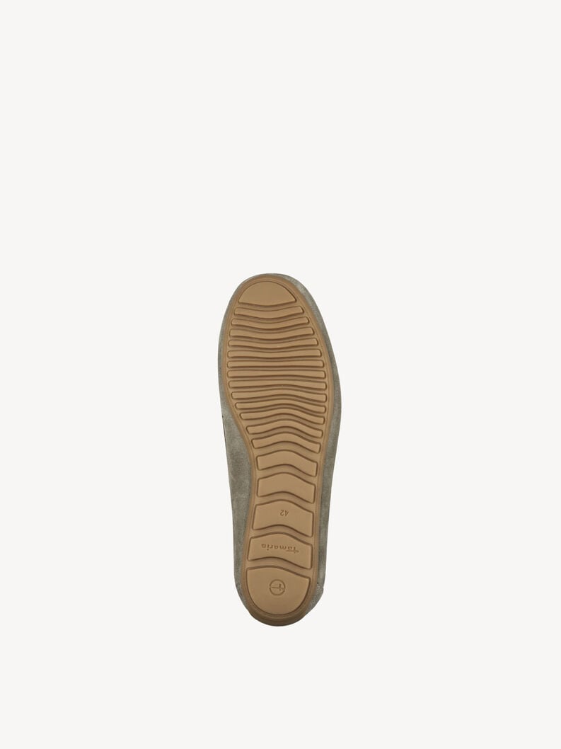 cuir pantoufle verte 1-14600-44-771 acheter tamaris chaussons en ligne
