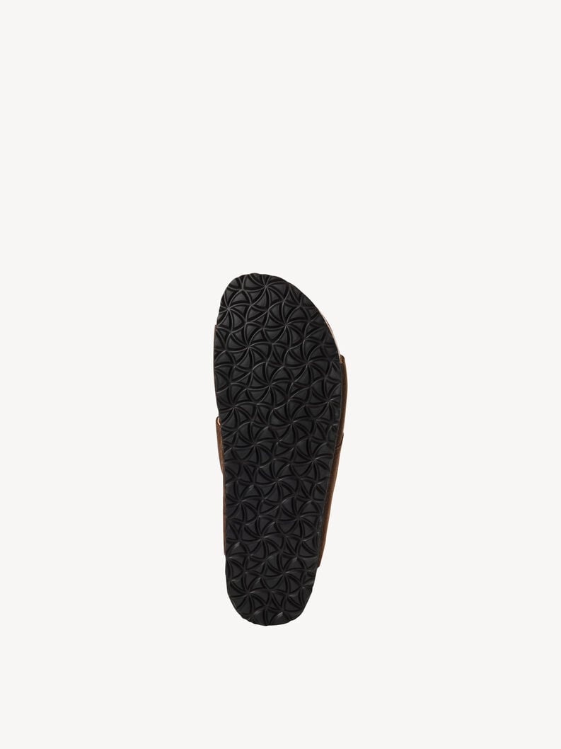 cuir de mule marron 1-17400-44-304 acheter tamaris mules en ligne