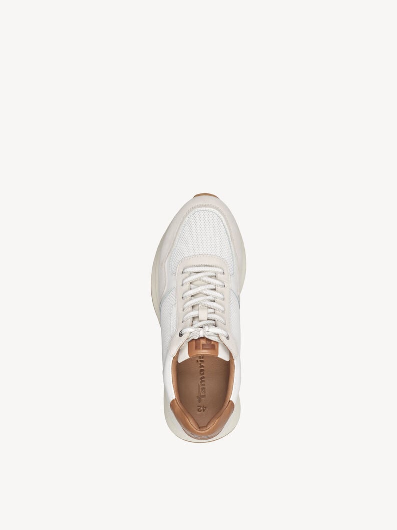 cuir sneaker - blanc 1-13603-44-100 acheter des baskets tamaris en ligne