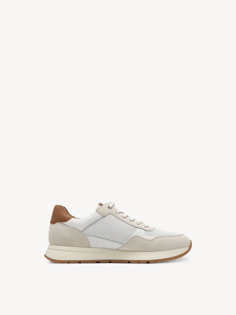 cuir sneaker - blanc 1-13603-44-100 acheter des baskets tamaris en ligne