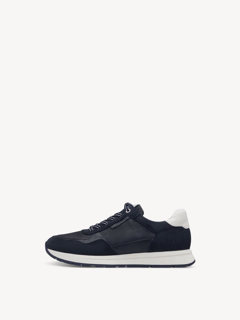 cuir baskets - bleu 1-13603-44-805 acheter des baskets tamaris en ligne