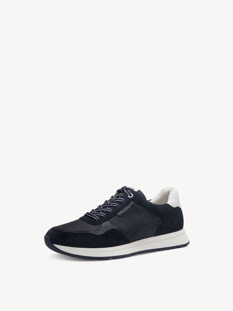 cuir baskets - bleu 1-13603-44-805 acheter des baskets tamaris en ligne