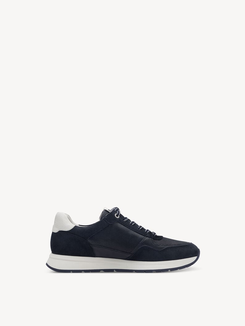 cuir baskets - bleu 1-13603-44-805 acheter des baskets tamaris en ligne